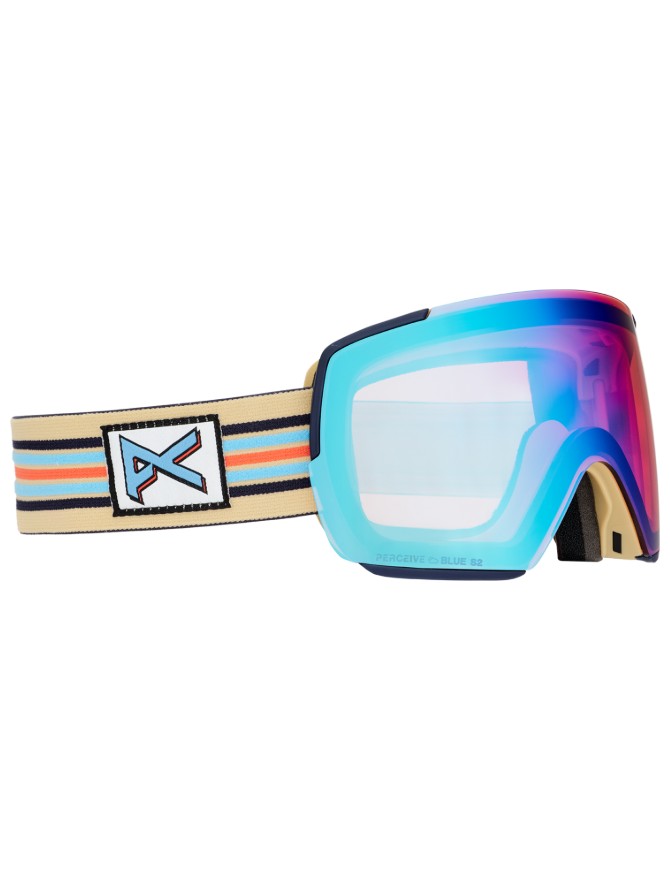 Anon M5S Goggle Low Bridge 2027 | Vintage / Perceive Variable Blue